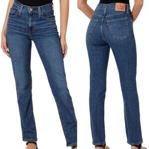 Levi's 724 High-Rise Straight Medium Wash Jeans - 32 x 32